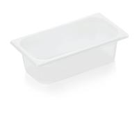 Bacs Gastronorm / Bacs GN, Plastique, GN 1/3, Série 89, Profondeur au choix : Bac GN 1/3-100 mm, Polypropylène Variante : Bac GN 1/3-100 mm