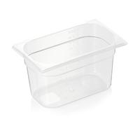 Bacs Gastronorm / Bacs GN, Plastique, GN 1/4, Série 84, Profondeur au choix : Bac GN 1/4-100 mm Variante : Bac GN 1/4-150 mm