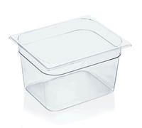 Bacs Gastronorm / Bacs GN, Plastique, Série 94, GN 1/2, Profondeur au choix : Bac GN 1/2-200 mm, Polycarbonate Variante : Bac GN 1/2-200 mm