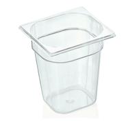 Bacs Gastronorm / Bacs GN, Plastique, Série 94, GN 1/6, Profondeur au choix : Bac GN 1/6-200 mm, Polycarbonate Variante : Bac GN 1/6-200 mm