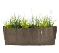 BACSAC Jardinière Balcon à Suspendre "Humus" - Feutre - 1 pcs