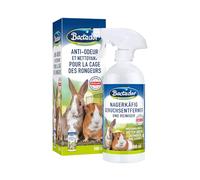Bactador Enzyme Cleaner Spray Pour Cage De Rongeurs 500 ml - Prête À L'Emploi - Nettoyant Enzymatique Microbiologique - Nettoyage En Profondeur Dans L'Environnement Les Rongeurs