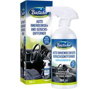 Bactador Nettoyant et Désodorisant Intérieur de voiture Spray 500 ml - Nettoyant microbiologique intérieur voiture & désodorisant - Fiable contre les odeurs d'animaux domestiques