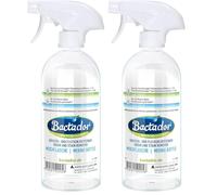 Bactador Vaporisateur et flacon de mélange pour nettoyant enzymatique - Complément pour désodorisant et détachant concentré - Flacon pulvérisateur sans contenu - Avec marquage pratique pour le bon