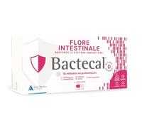 Bactecal D - Flore intestinale - Défenses naturelles & système immunitaire - Probiotiques & Prébiotique - Complément alimentaire naturel - Pour toute la famille - 32 gélules