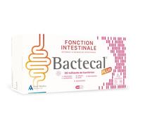 Bactecal PLUS - Soutien digestif et immunitaire & Restauration de la flore intestinale - Probiotiques - Complément alimentaire - 64 gélules