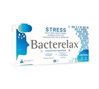 Bacterelax® - Anti-stress, humeur positive, équilibre émotionnel, détente, concentration et mémoire - Probiotiques, safran, magnésium, vitamines B et D - Complément alimentaire - 32 gélules