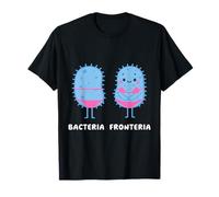 Bacteria Fronteria Science Microbiologie Hommes Femmes Enfants Drôle T-Shirt
