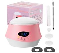 BACTIBLAST Machine de dissolvant de vernis à ongles à vapeur. Bol de trempage pour femme, débutant et professionnel, bol de manucure électrique pour salon à domicile, machine de dissolvant de vernis à