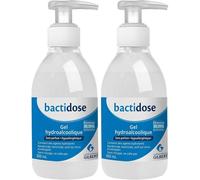 Bactidose Gel Hydroalcolique Hygiène mains Gel(S) 2x300 ml