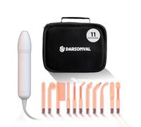 BactoSfera DARSONVAL : appareil de darsonvalisation multifonction avec 11 électrodes pour le rajeunissement de la peau, le soin des cheveux et la thérapie complète (blanc)