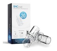 BACtrack Embouts buccaux pour Alcootest Go et Keychain (Paquet de 20), Compatible avec Les Alcootest Go et Keychain