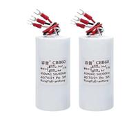 BACYDLPL 1 condensateur Double à Trois Fils CBB60 34UF + 8UF 450 V