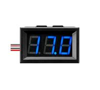 BACYDLPL Ampèremètre numérique 0,56" AMP DC 0-20 A 4 Fils 3 Chiffres voltmètre Affichage LED(G/r/e/en)
