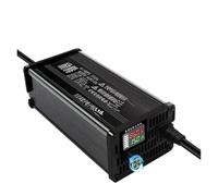 BACYDLPL Chargeur à Courant réglable 48 V 10 A 60 V 72 V 8 A 15 A 58,4 V 54,6 V 84 V 10 A 87,6 V Affichage numérique(17S 71.4V,2-8A Adjust)