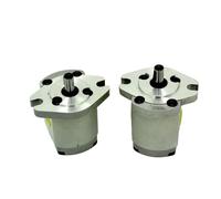 BACYDLPL Pompe à Engrenages hydraulique à cylindrée Fixe HGP-1A-F3-RX2B HGP-1A-F5-RX4B HGP-1A-F1R 2R 3R 4R 5R 6R 8R 1 pièces(HGP-1A-F4R,X4B-4 Mounting Holes)