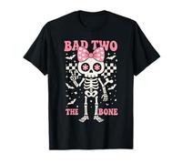 Bad 2 The Bone Tenue Squelette drôle 2ème Anniversaire pour Fille T-Shirt
