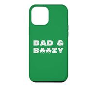 Bad and Boozy Trèfle Irlandais 3 Feuilles St Patrick Coque pour iPhone 12 Pro Max