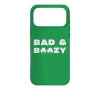 Bad and Boozy Trèfle Irlandais 3 Feuilles St Patrick Coque pour iPhone 17 Pro Max