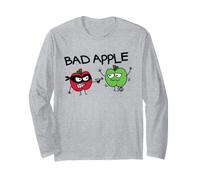 Bad Apple Funny Fruit Pun Manche Longue
