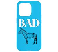 Bad Ass Bad Donkey Animal Horse Mule Jackass Hard Hard Coque pour iPhone 15 Pro