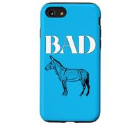 Bad Ass Bad Donkey Animal Horse Mule Jackass Hard Hard Coque pour iPhone SE (2020) / 7/8
