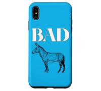 Bad Ass Bad Donkey Animal Horse Mule Jackass Hard Hard Coque pour iPhone XS Max