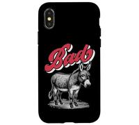 Bad Ass Donkey drôle âne Coque pour iPhone X/XS