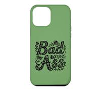 Bad Ass Floral Folk Art Botanique Fleurs Sauvages Design Vintage Coque pour iPhone 12 Pro Max