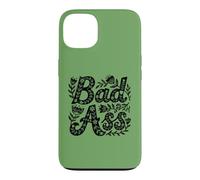 Bad Ass Floral Folk Art Botanique Fleurs Sauvages Design Vintage Coque pour iPhone 13