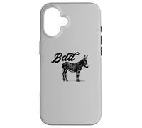 Bad Ass Vintage Distressed Retro Donkey Mule Burro Coque pour iPhone 16