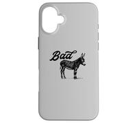 Bad Ass Vintage Distressed Retro Donkey Mule Burro Coque pour iPhone 16 Plus