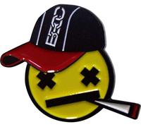 Bad Boy Chiller Crew - Emoji - Badge - Logo en laiton RO11715 (Taille unique) (Noir/Jaune)