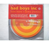 Bad Boys Incorporated - Bad Boys Incorporated Love Here I Come 7"PD A&M 5807727 EX/EX 1994 7" picture disc in fold out pvc sleeve with inserts