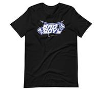 Bad Boys of Hockey Danbury Trashers Black Tee Shirt Short-Sleeve Unisex T-Shirt BlackX-Large