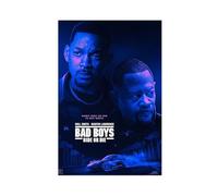 Bad Boys Ride Or Die - Will Smith Dernier film de la franchise Bad Boys Bad Boys 4 2024 2024 - Affiche de film et fichier numérique - Martin Lawrence sur toile Décoration murale Imprimée pour L