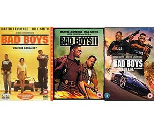 Bad Boys Trilogy_1-3 Movies Set - Bad Boys 1,Bad boys 2, Bad Boys for life DVD