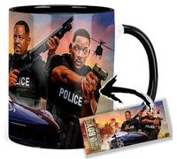 Bad Boys Will Smith Martin Lawrence Tasse Ceramique Intérieure et Poignée Noire Mug