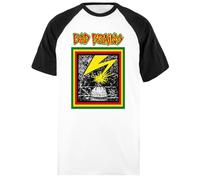 Bad Brains Bad Brains T-Shirt De Baseball Unisexe Blanc À Manches Courtes Courtes