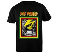 Bad Brains Bad Brains T-Shirt Homme Basic Coton Noir