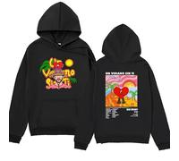 Bad Bunny Un Verano Sin TI Imprimer Sweat À Capuche Pull À Manches Longues Hip-Hop Streetwear Hauts Sweats