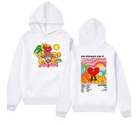 Bad Bunny Un Verano Sin TI Imprimer Sweat À Capuche Pull À Manches Longues Hip-Hop Streetwear Hauts Sweats