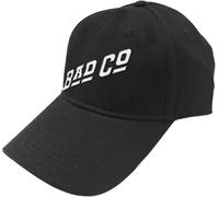 Bad Company - Casquette de baseball Logo pour homme/femme unie RO6106 (taille unique) (Noir/Blanc)