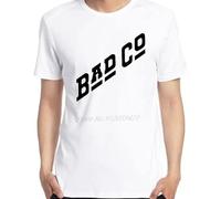 Bad Company Logo DIY Graphic Oversized t-Shirt Summer Tees Tops Harajuku Manches Courtes(Large)