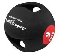 Bad Company Pro Grip. médecine Ball avec Code Couleur et Double poignée de qualité Studio - Tailles au Choix (pièce)