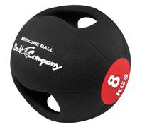 Bad Company Pro Grip. médecine Ball avec Code Couleur et Double poignée de qualité Studio - Tailles au Choix (pièce)