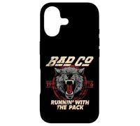 Bad Company Runnin' with The Pack Wolf Head 1976 Coque pour iPhone 17