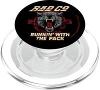 Bad Company Runnin' with The Pack Wolf Head 1976 PopSockets PopGrip pour MagSafe