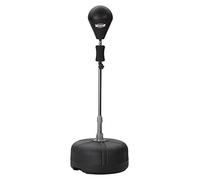 Bad company Support Punching-ball avec socle, réglable en hauteur + Punching Ball en PU Noir BCA-76