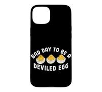 Bad Day to Be A Deviled Egg Dîner en Famille Joyeux Thanksgiving Coque pour iPhone 15 Plus